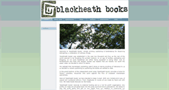 Desktop Screenshot of blackheathbooks.org.uk